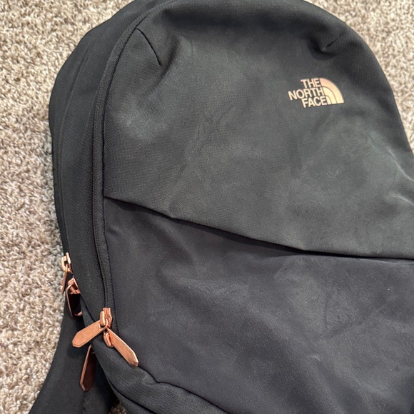 The North Face Isabella Black / Coral Backpack - Picture 5 of 6